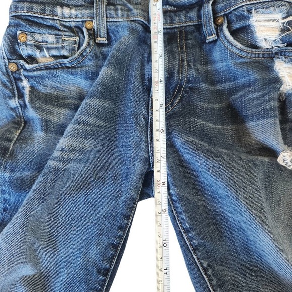 7 for Mankind‎ Roxana Distressed Jeans Size 25 - Picture 7 of 10